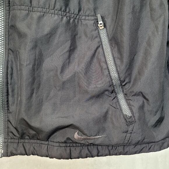Nike Black Windbreaker Jacket Size Large - Picture 4 of 11